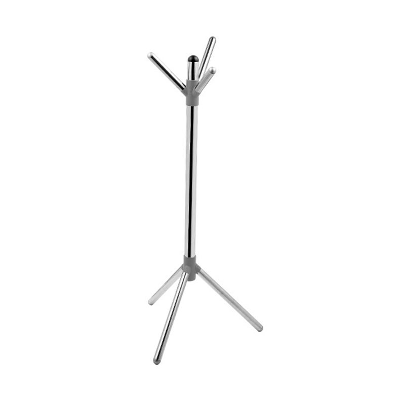 Stainless Entryway Kit Coat Rack Free Standing Hall Tree with Hooks