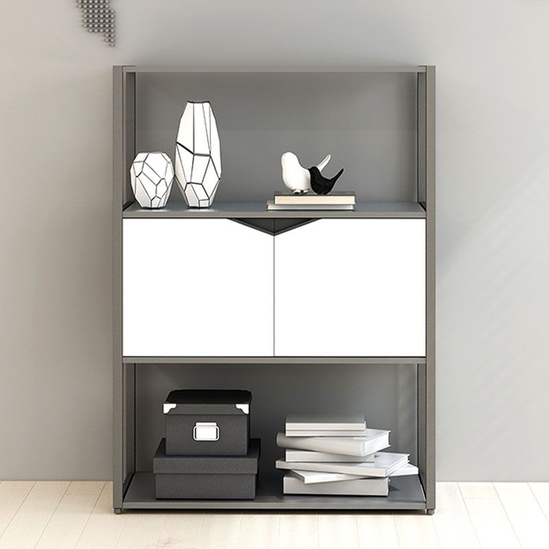 Vertical Modern Filing Cabinet Engineered Wood White File Cabinet