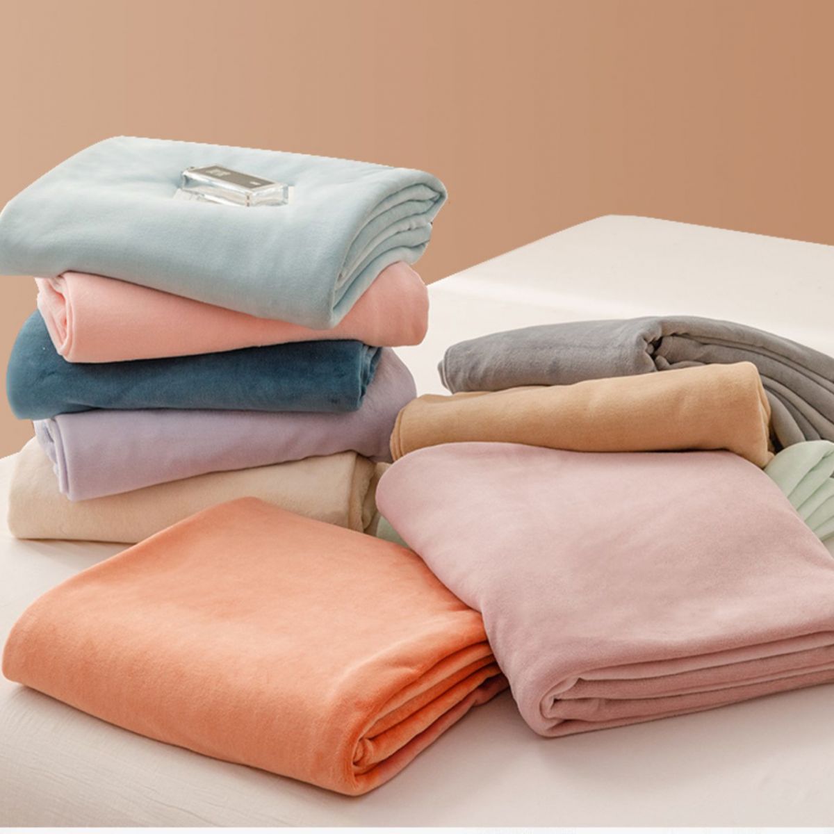 Fitted Sheet Polyester Solid Color Breathable Wrinkle Resistant Super Soft Bed Sheet Set