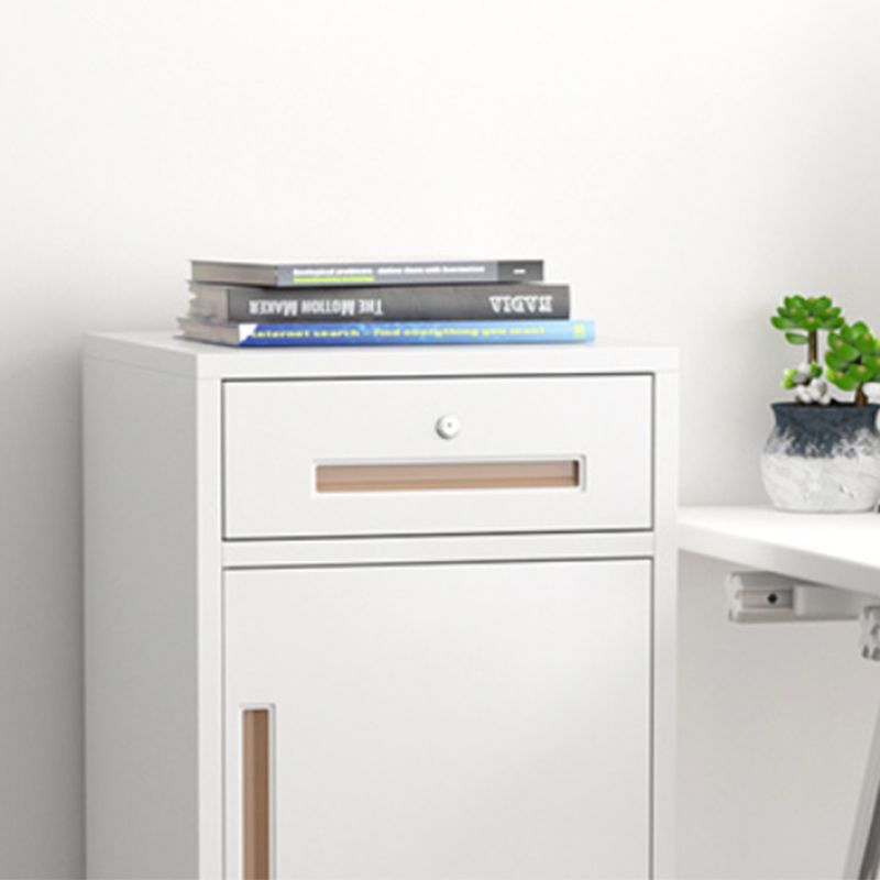 Steel Filing Cabinet Vertical File Cabinet with Lock and Storage