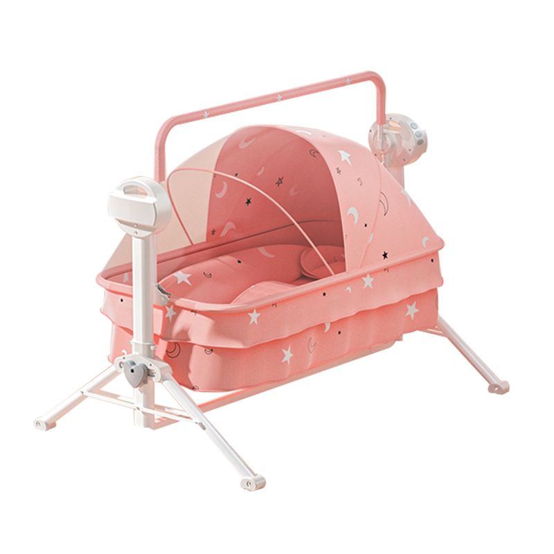 Modern Rocking Crib Cradle with Seat Belt Electric Crib Cradle for Newborn