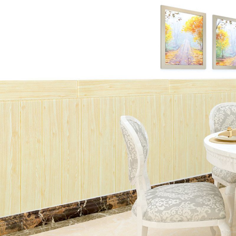 3D Embossed Interior Wall Paneling Peel and Stick Wood Effect Wall Paneling