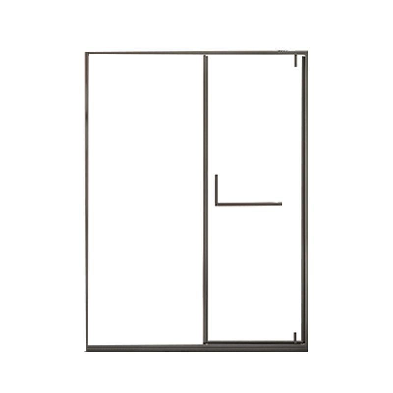 Narrow Edge Full Frame Pivot Shower Door Tempered Glass Shower Door