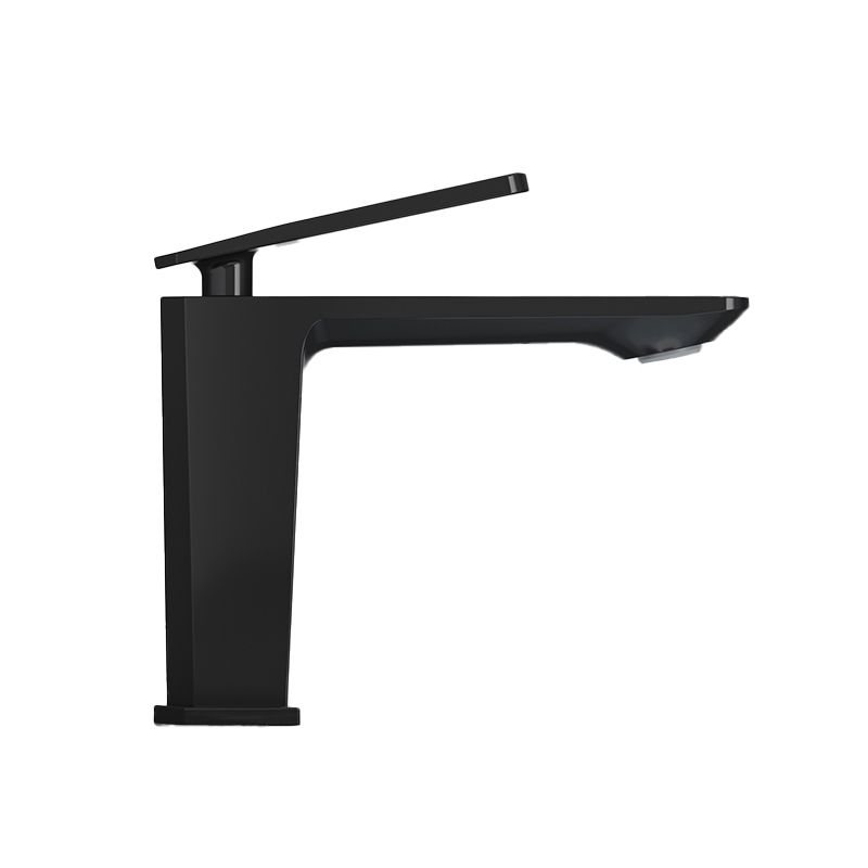 Modern Vessel Sink Faucet Single-handle Low Arc Retractable Copper Vessel Faucet