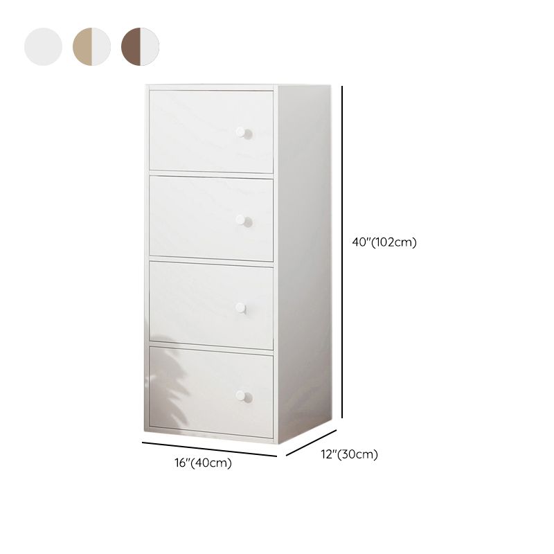 Contemporary Manufactured Wood Accent Cabinet Rectangle Knobs Accent Cabinet