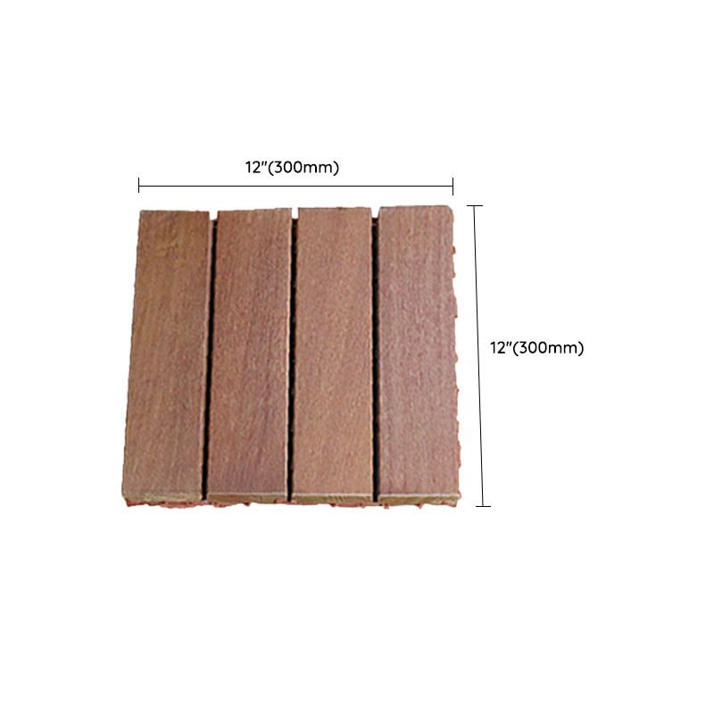 Classical Water Resistant Decking Tiles Interlocking Composite Floor Tiles