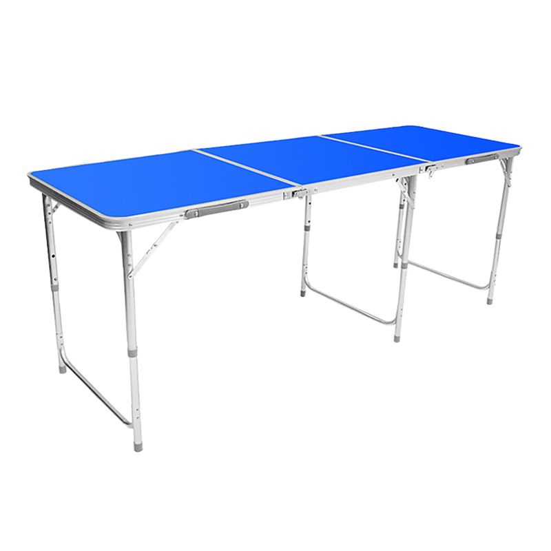 Plastic Contemporary Camping Table Matte Finish Foldable Patio Table