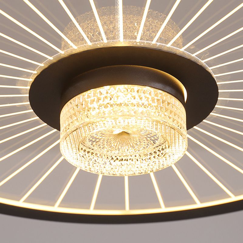 Modern Metal Chandelier Round Shape LED Chandelier Pendant for Living Room