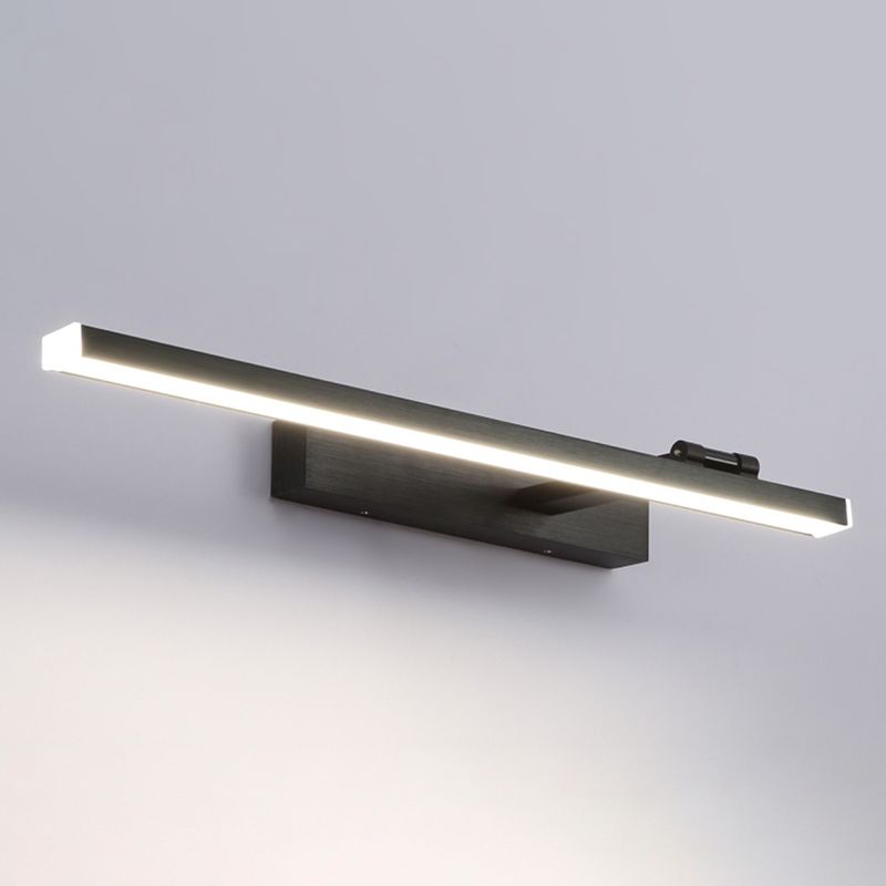 SCONCE LIMPTE BEVERING Eenvoudig LED metalen wandmontage Licht voor badkamer