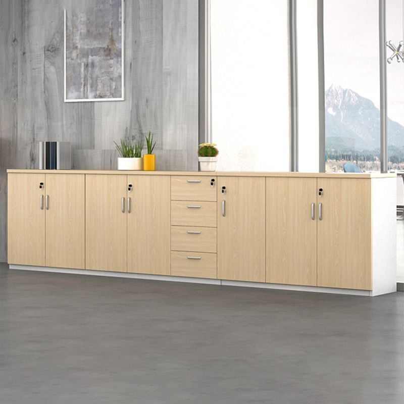 Modern Cabinet Wood with Locking Drawers and Storage Lateral File Cabinet