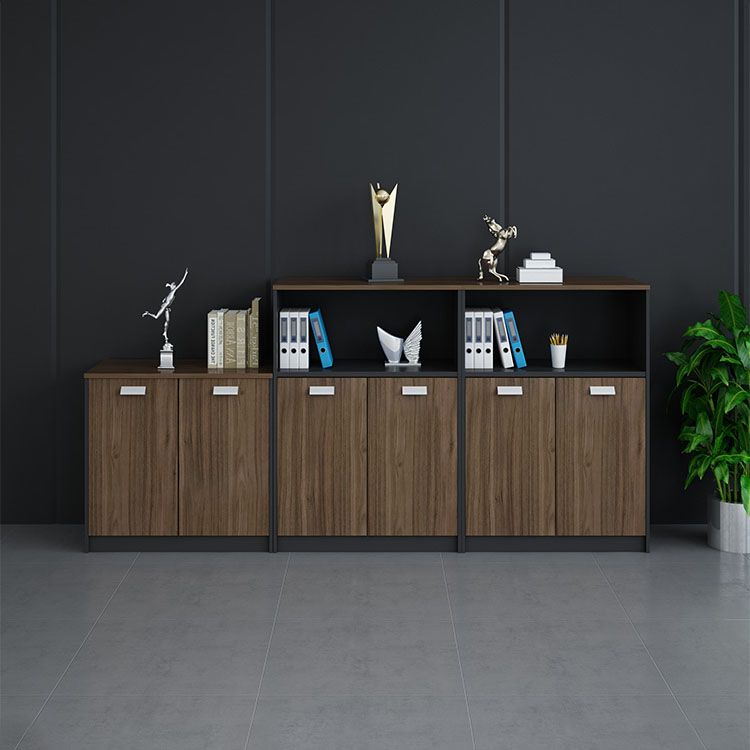 Nordic Style Lateral File Cabinet Wood File Cabinet for Home Office