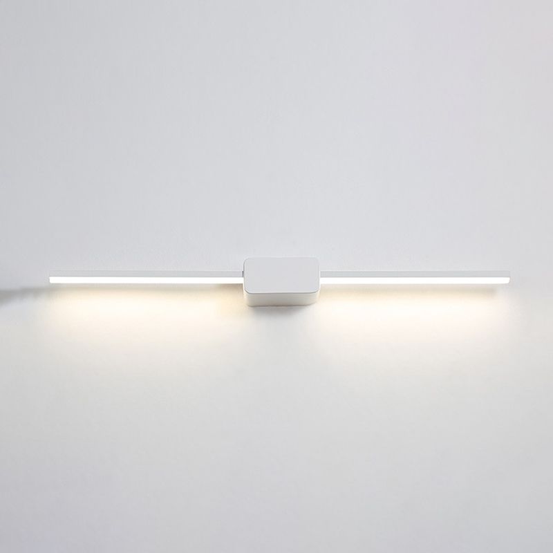 Metalen slanke muur ijdelheid licht moderne stijl 1 licht ijdelheid verlichting ideeën