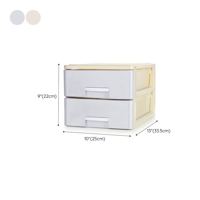 Lateral Modern File Cabinet Drawers Plastic File Cabinet for Home or Office