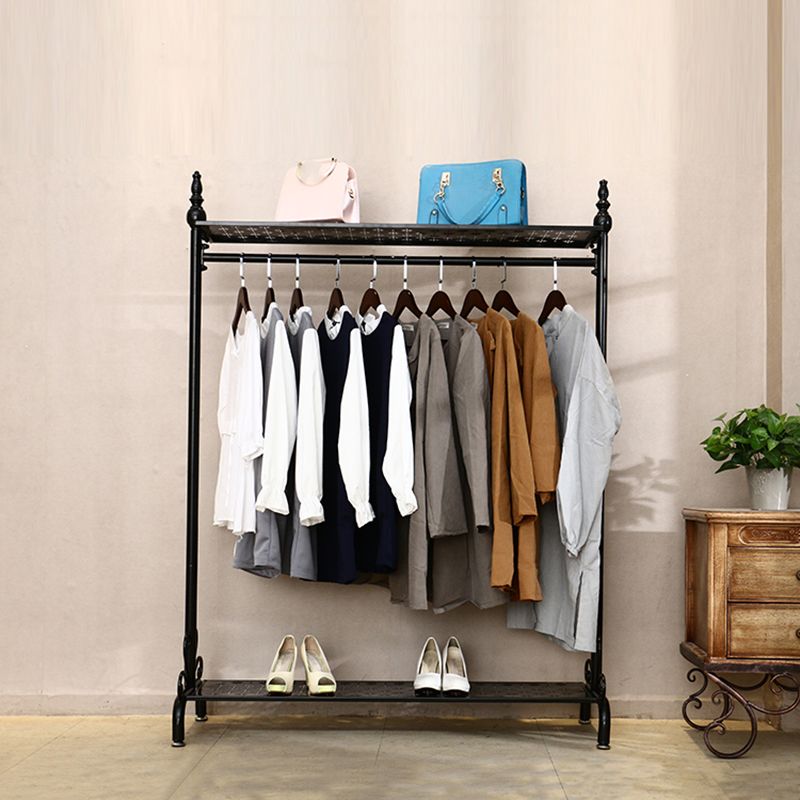 Modern Hall Stand Metal Shelving Included Free Standing Coat Rack