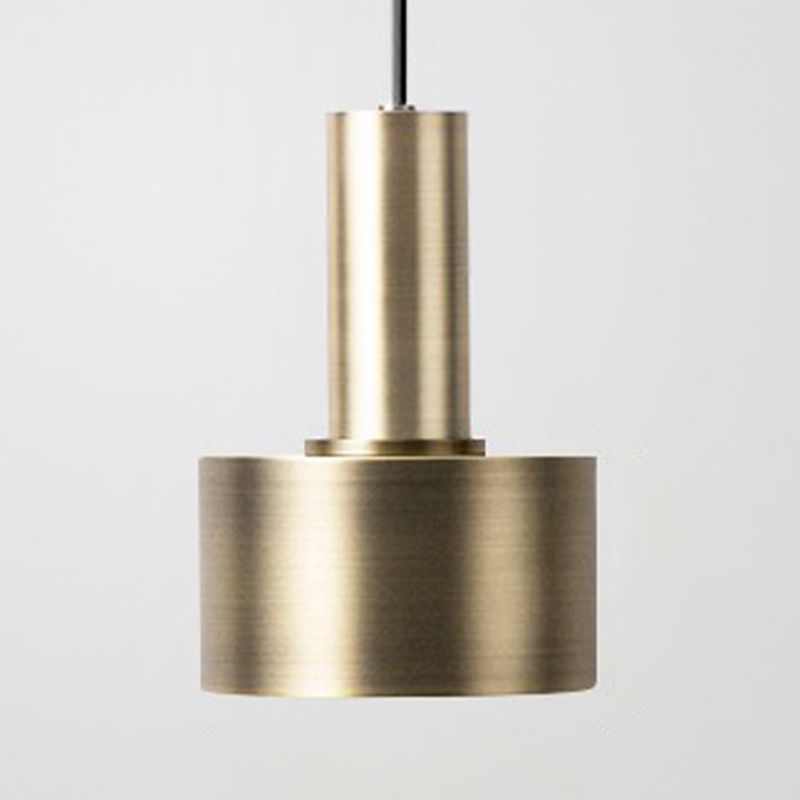 Contemporary Style Geometry Shape Pendant Light Metal 1 Light Hanging Pendant Light