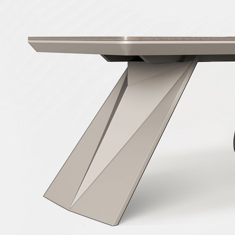 Contemporary Office Desk Artificial Wood L-Shape Writing Desk for Office