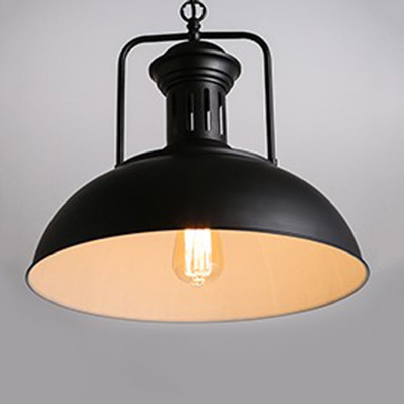 Pendant Lighting Fixture Farm Style Swivel Joint Metal Commercial Pendant Lighting