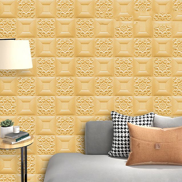 Gorgeous Style Wall Plank 3D Print Bathroom Living Room Wall Panels Set of 100