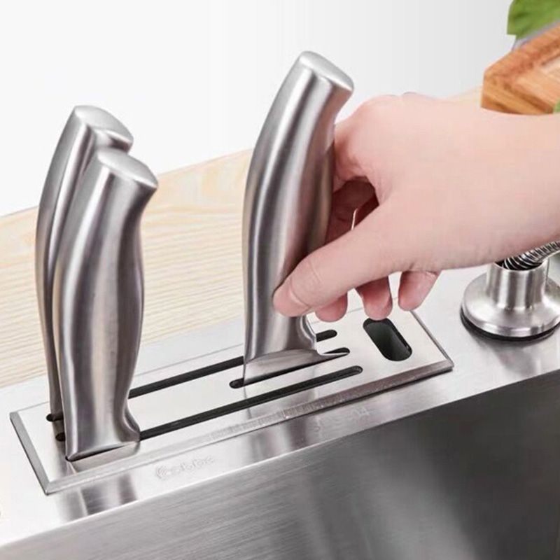 Modern Style Kitchen Sink Stainless Steel Dirt Resistant Kitchen Sink