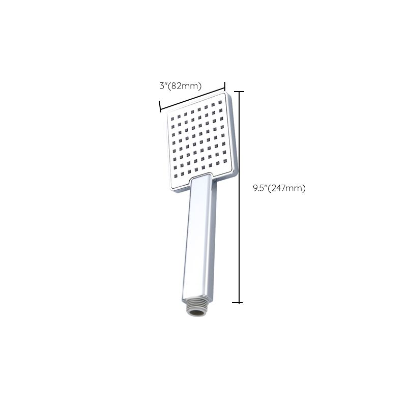 Square Shower Head Combo Large Shower Head with Handheld Shower Head