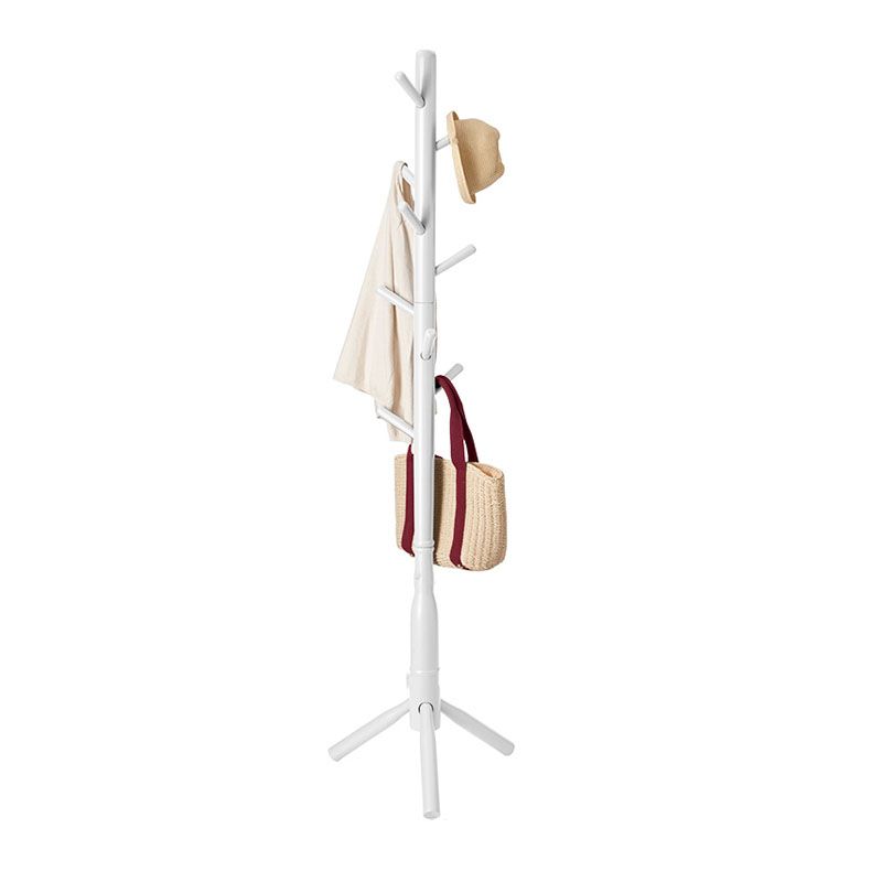 Entryway Kit Hooks Modern Hall Tree Engineered Wood Coat Rack