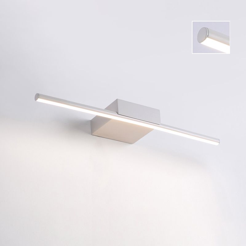 Luz de metal lineal Luz de pared Minimalismo de pared de 1 luces para baño