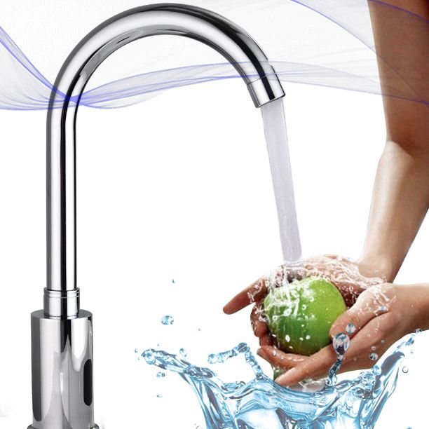 Kitchen Sink Faucet Touchless Sensor Swivel Spout Kitchen Bar Faucet