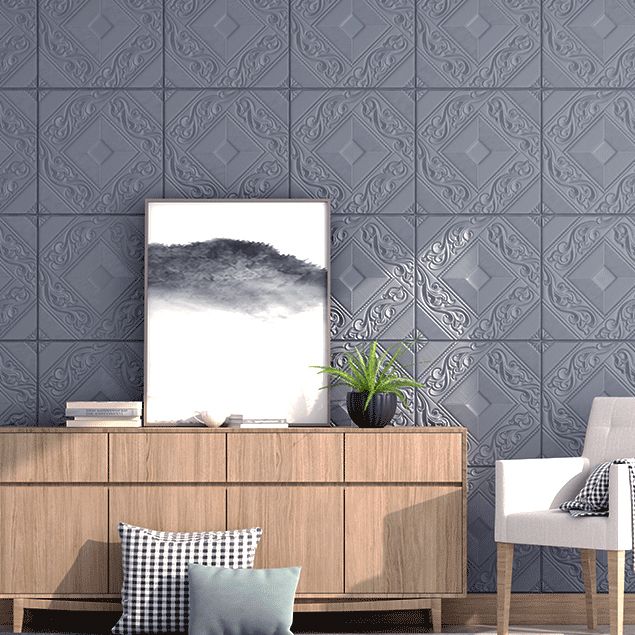 Modern Tin Backsplash Paneling Three-dimensional Printing Wall Ceiling Board