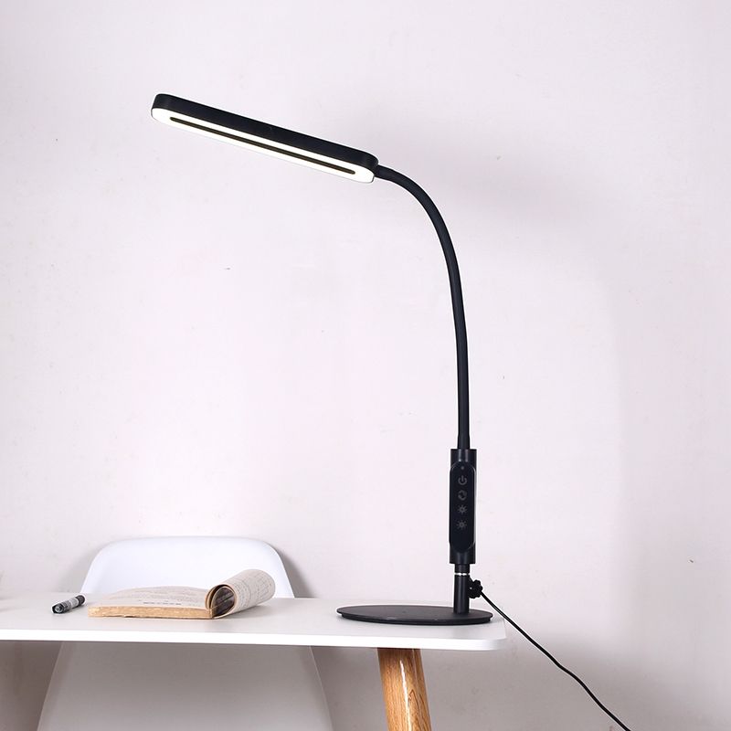 Linear Night Table Lamp Modern Style Metal Single Light Table Light