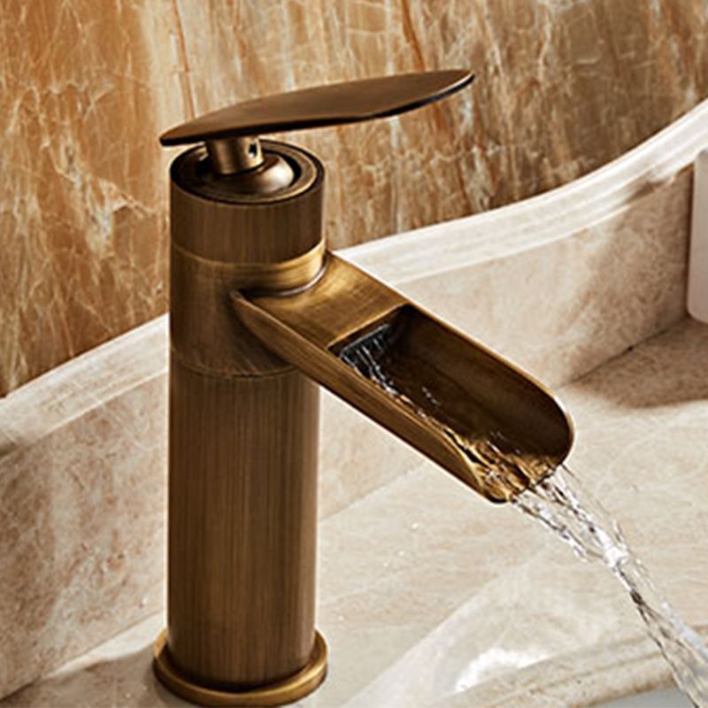 Farmhouse Style Faucet Single Lever Handle Faucet for Bathroom