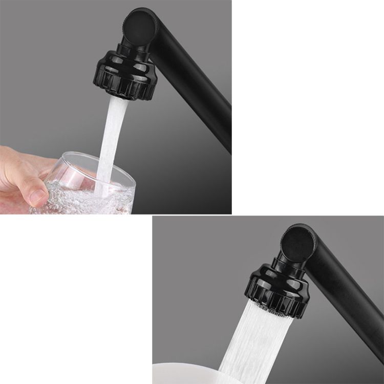 Modern Rotatable Single Lever Switch Kitchen Faucet Low Profile Faucet