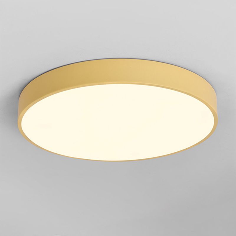 Acrilico Circular Flush Mount Led Luci Moderne Flushmount