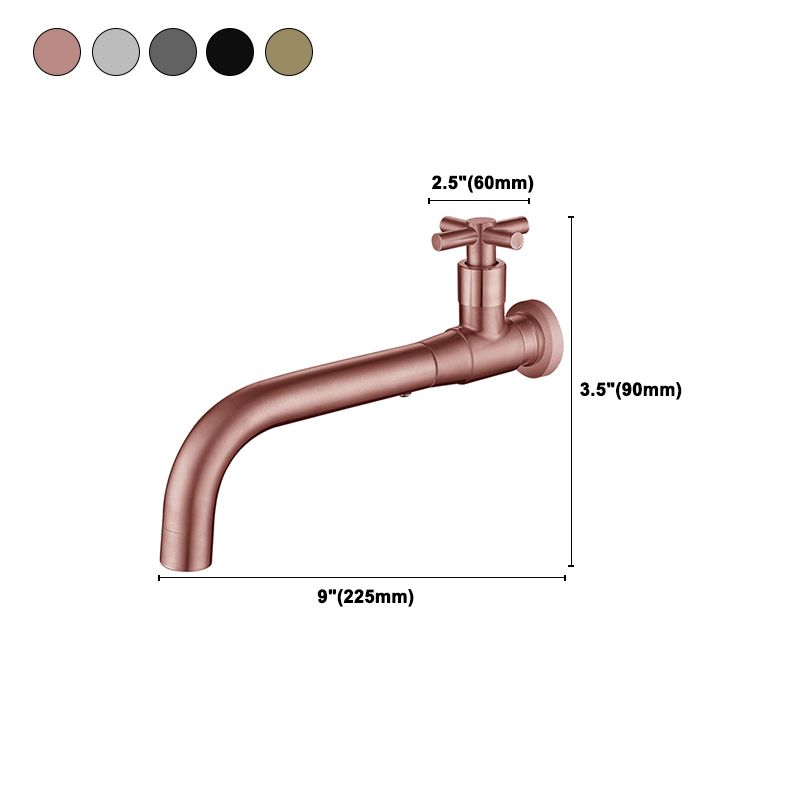 Modern 1-Handle Bathroom Sink Faucet 1 Hole Wall Mounted Bathroom Faucet