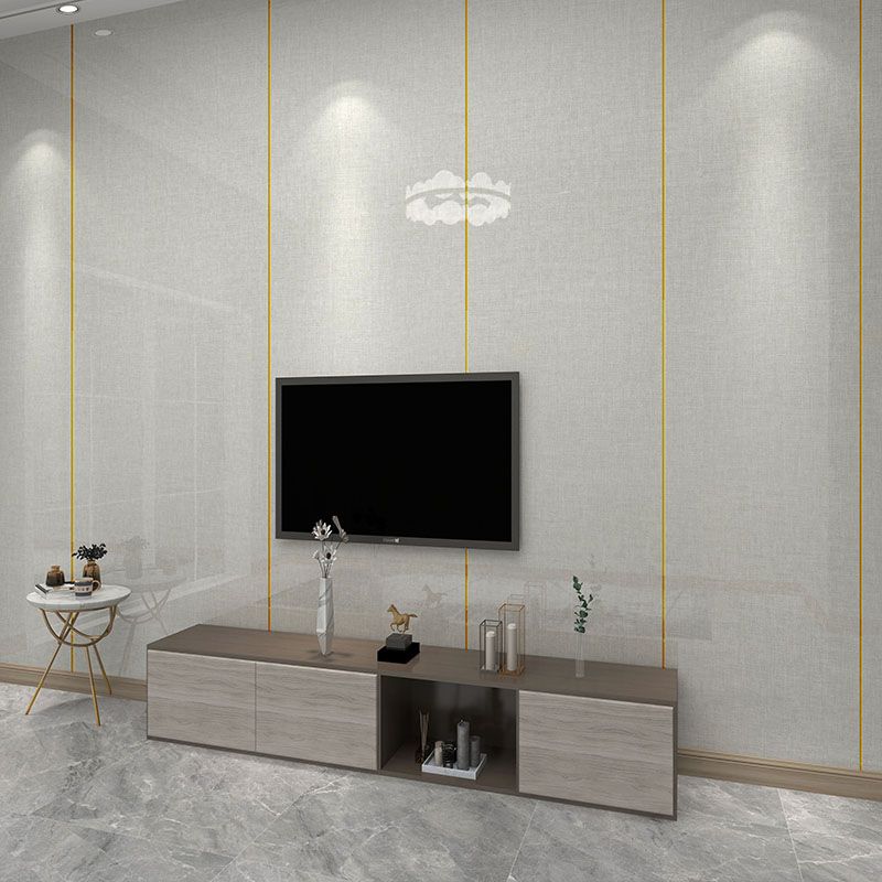 Basic Wall Tile Solid Color Peel and Stick Backsplash Panels for Living Room