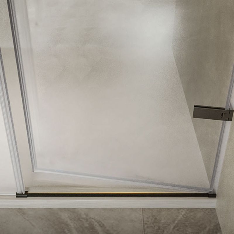 Frameless Hinged Shower Bath Door Transparent Glass Shower Screen