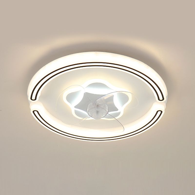 Circular Flush Mount Éclairage Éclair