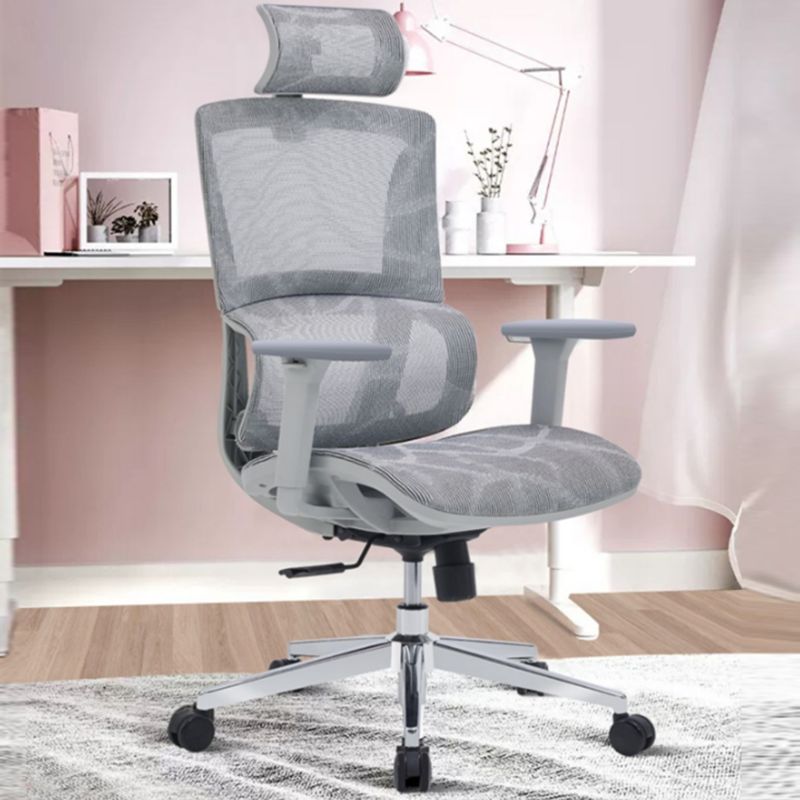 Modern Adjustable Arms Office Chair Adjustable Seat Height Desk Chair with Breathable Back