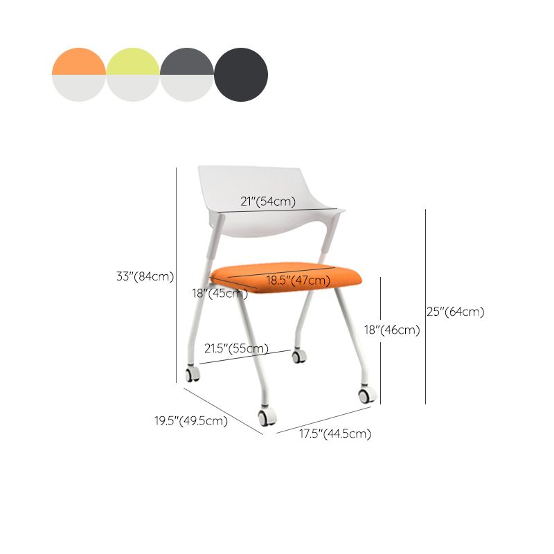 Modern Ergonomic Chair No Distressing Desk Chair with Wheels for Office