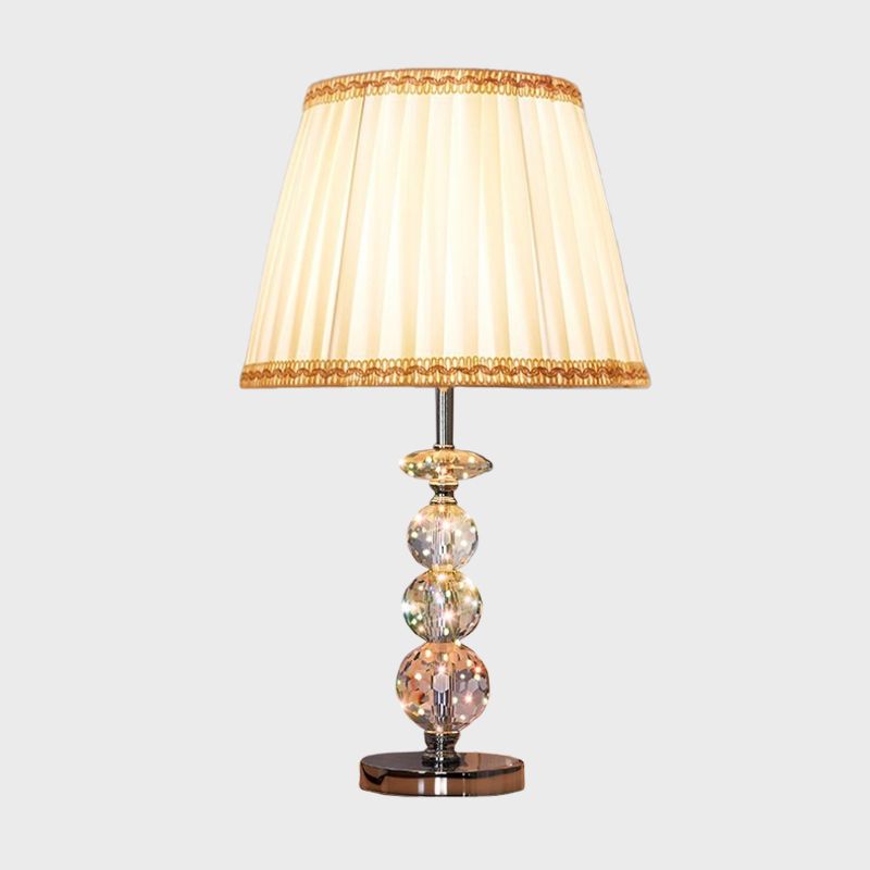 Ball Clear Crystal Lampe LAMPE MODERNE 1 BULBE BEIGE / CAFE