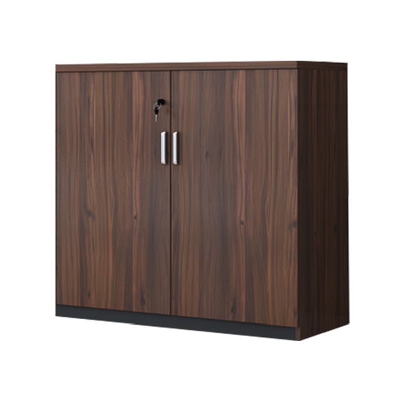 Traditional File Cabinet Wood Frame Key Lock Lateral Filing Cabinet for Office