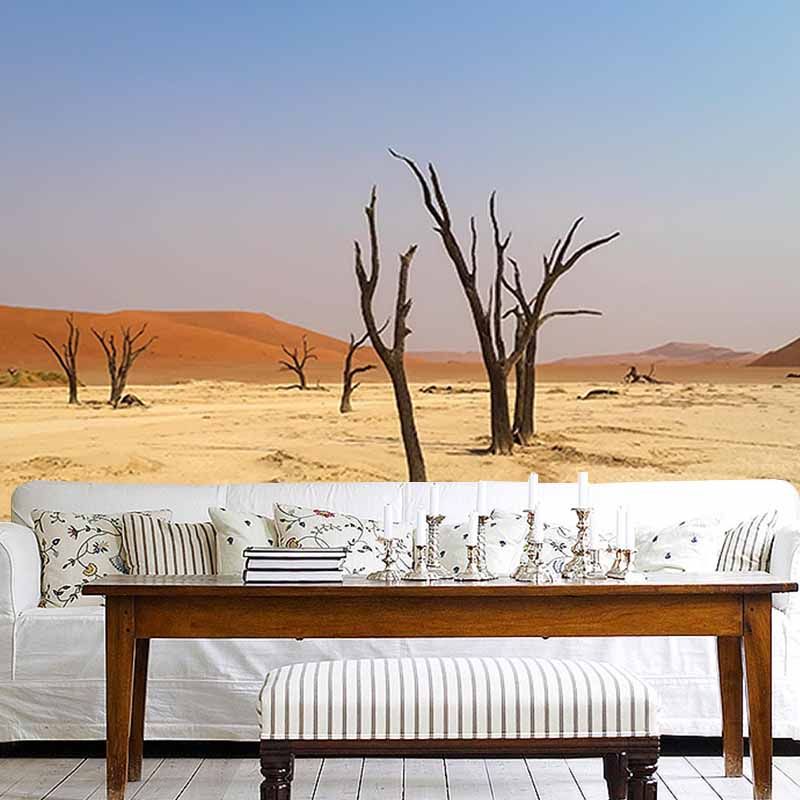 Desert Decorative Photography Wallpaper Living Room Wall Mural