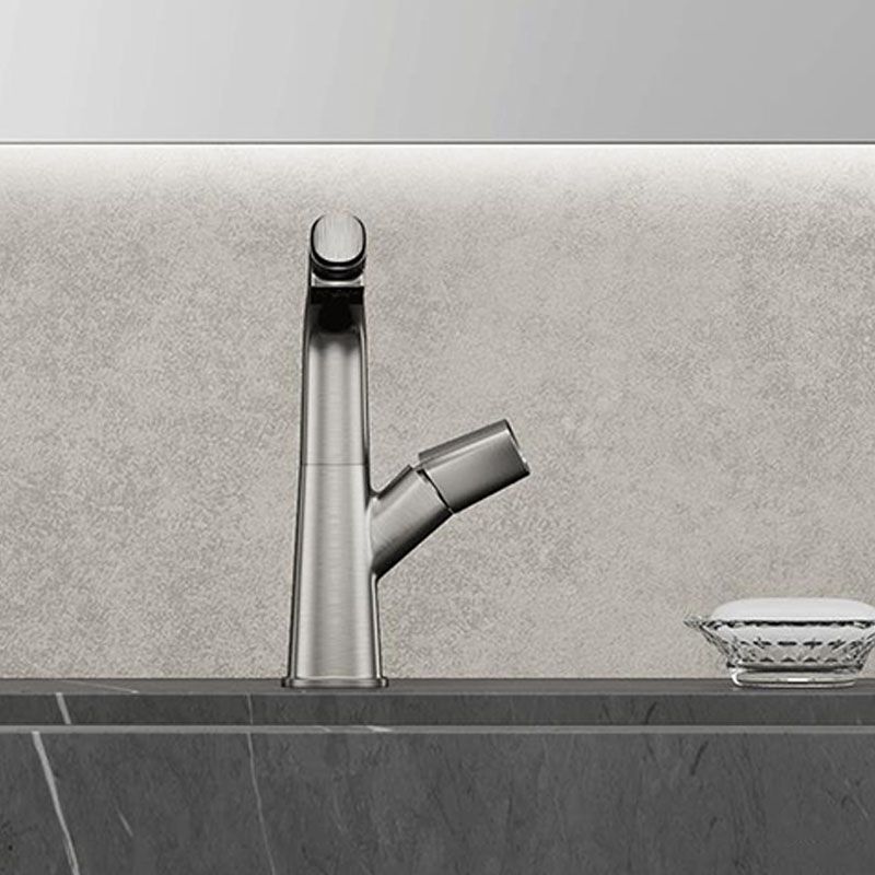 Contemporary Style Faucets Widespread Knob Handles Faucets for Bathroom