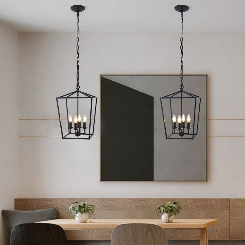 Industrial Minimalist Adjustable Pendant Lighting for Living Room Dining Room