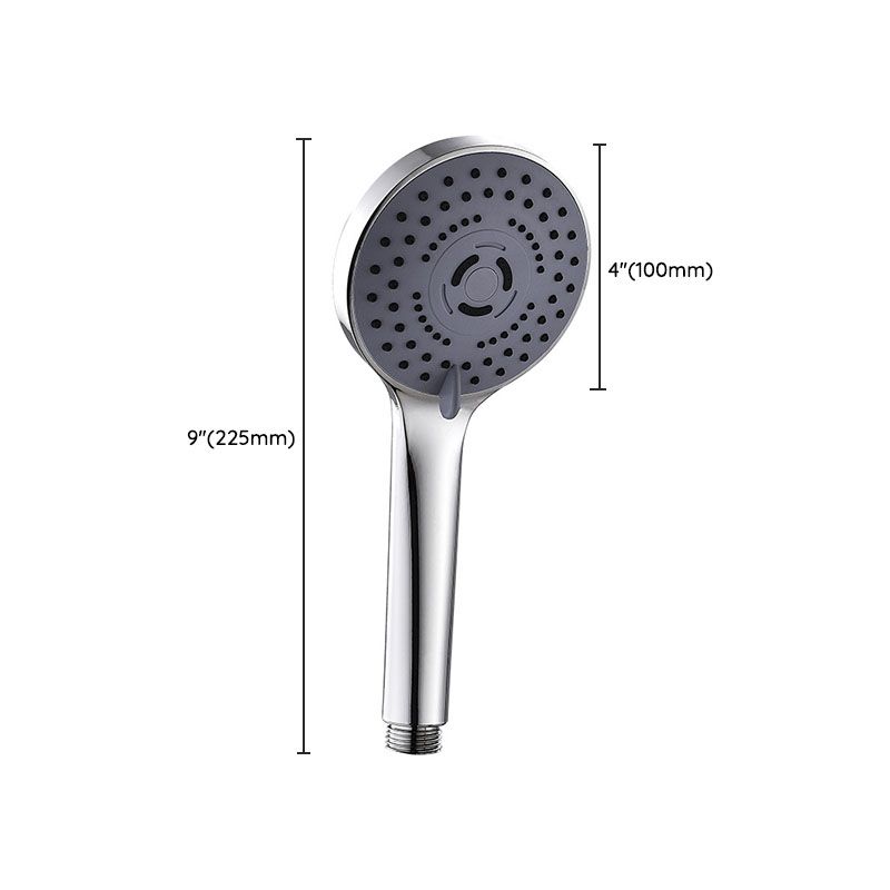 Contemporary Hand Shower Metal Handheld Shower Head with Round Shape