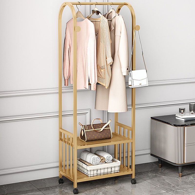 Hall Stand Contemporary Metal Shelving Included Free Standing Coat Rack