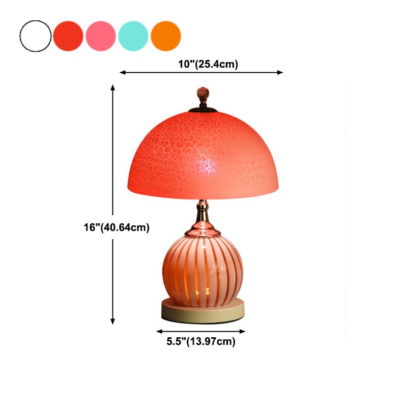 Glass Round Shape Lamp Mount Lighting Modern 2-Lights Lamp Fixture