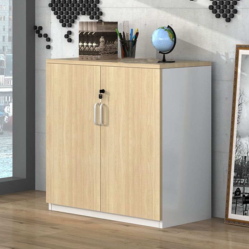 Scandinavian Filing Cabinet Wood Lateral Filing Cabinet for Home Office