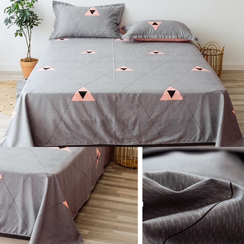 Cotton Fitted Sheet Single Piece Home Bedroom Dormitory Simple Bed Sheet