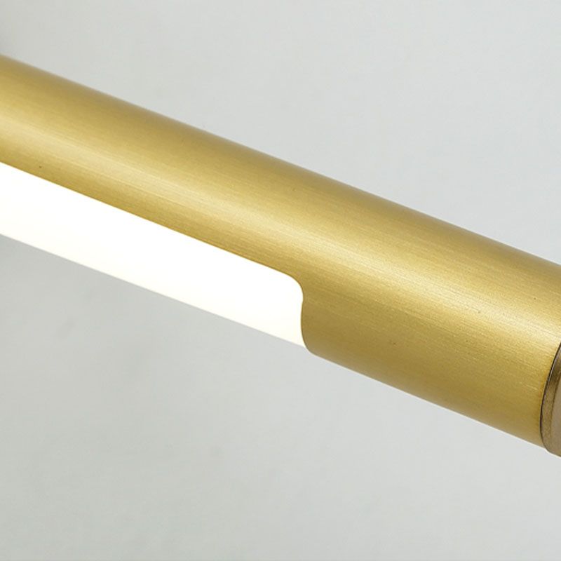 Linear Shade 1-Light Wall Sconce Post-Modern Simple Style Mirror Wall Lighting