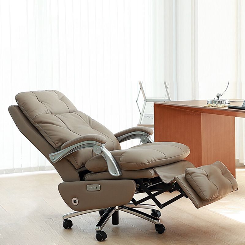 Modern Chair Removable Arms Adjustable Seat Height Desk Chair with Wheels